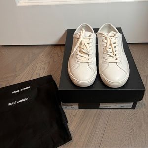 YSL Andy Low Top Sneakers